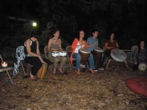 Miami drum circle