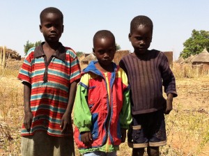 Children in the shamans village