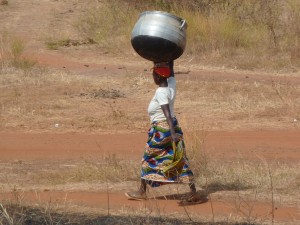 Bringing water from the well