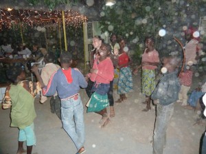 Children dancing with the Ancestors