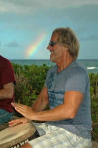 Rainbow and Drumming