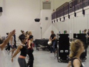 Group of People Dancing to Drumming