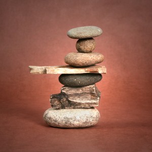 Pile of Balanced Stones