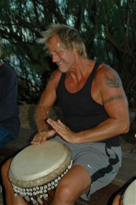 The Healing Drummer Drumming